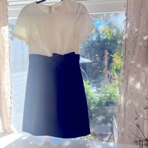 White and Black Kate Spade dress
